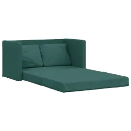 sofa-podlogowa-2-w-1-ciemnozielona-112x174x55-cm-tkanina