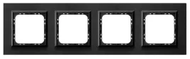 ramka-poczworna-ospel-czarny