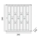kinkiet-scienny-szampan-krysztal-cosmolight-kyiv-2x60w-kolor-szary