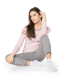 pizama-bawelniana-damska-komplet-koszulka-dlugi-rekaw-spodnie-10927-5-xl