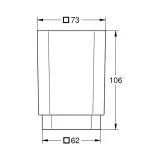 grohe-selection-cube-kubek-do-mycia-zebow-szklo-satynowe-40783000-marka-grohe