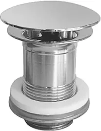 korek-bez-przelewu-klik-klak-okragly-duravit-srebrny