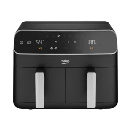 frytkownica-beztluszczowa-beko-frl5388b-2400-w-dwie-komory-timer-lcd-czarna