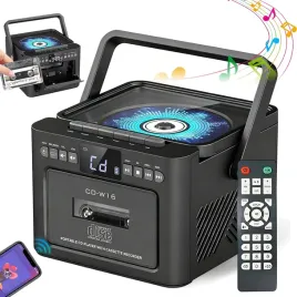 wielofunkcyjny-odtwarzacz-cd-kaseta-bluetooth-radio-fm-glosnik-usb-pilot