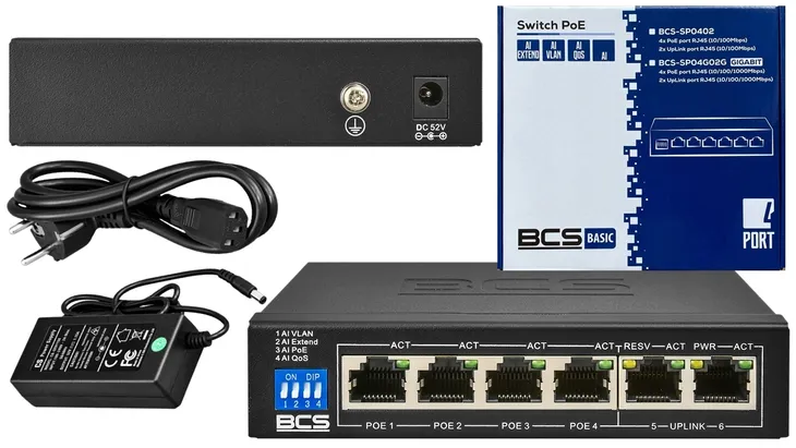 switch-poe-full-gigiabit-1000mbps-4x-poe-2x-uplink-bcs-b-sp04g02g-waga-z-opakowaniem-0-5-kg-kod-producenta-bcs-b-sp04g02g