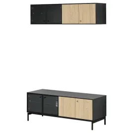 ikea-boastad-szafka-pod-tv-czarny-okl-deb-121x42-cm