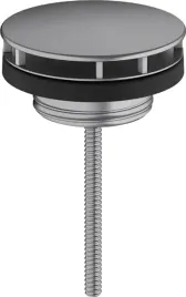 hansgrohe-korek-do-umywalki-czarny-chrom-szczotkowany-50001340