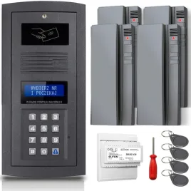 zestaw-cyfrowy-domofonowy-elfon-op-255r-g-natynkowy-furtka-4x-breloki-szary
