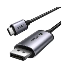 ugreen-cm556-kabel-usb-c-displayport-8k-60hz-hdr-hdcp-earc-1m-szary