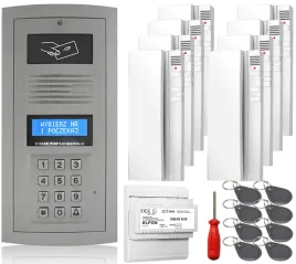 domofon-zestaw-8x-sluchawka-elfon-op-255r-r-cyfrowy-natynkowy-bialy-brelok