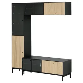 ikea-boastad-szafka-pod-tv-czarny-okl-deb-163x42x185-cm