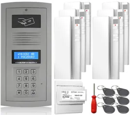 domofon-zestaw-6x-sluchawka-elfon-op-255r-r-cyfrowy-natynkowy-bialy-brelok