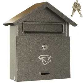 skrzynka-na-listy-domek-format-b6-srebrny-antyk-polska