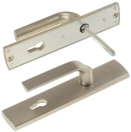 klamka-zewnetrzna-km-express-srebrna-dlugi-szyld-72-mm