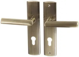 klamka-zewnetrzna-km-express-zlota-dlugi-szyld-72-mm-lewa