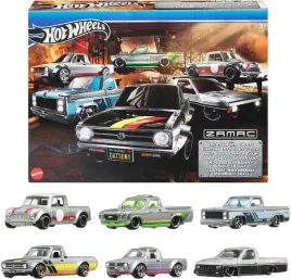 hot-wheels-zamac-pick-ups-2024-box-set-multi-6-pack-datsun-chevy-nissan