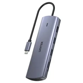 unitek-hub-9w1-usb-c-gigabit-ethernet-hdmi-vga-3xusb-a-czytnik-kart-pd-100w