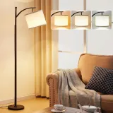 lampa-podlogowa-lukowa-3000k-regulowana-wysokosc-bialy-klosz-e27-12w-kolor-bialy