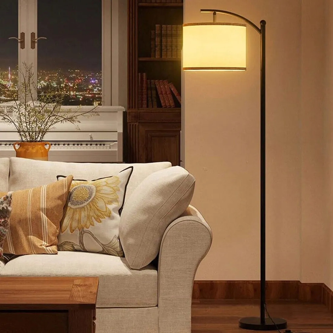 lampa-podlogowa-lukowa-3000k-regulowana-wysokosc-bialy-klosz-e27-12w-kolor-bialy