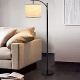 lampa-podlogowa-lukowa-3000k-regulowana-wysokosc-bialy-klosz-e27-12w-pomieszczenie-biuro