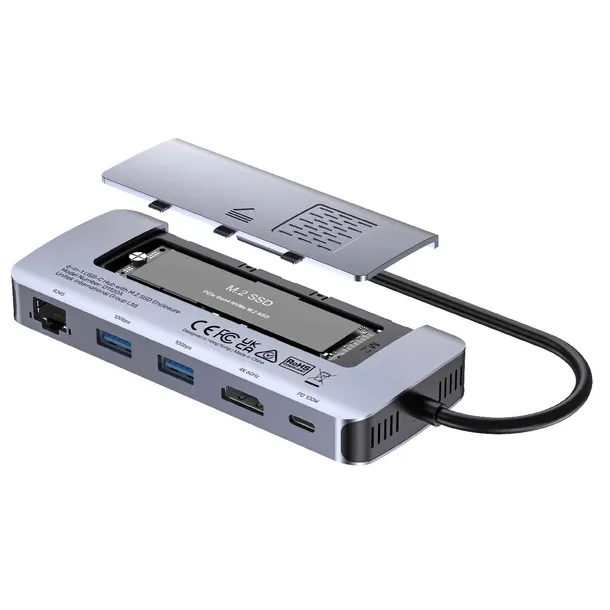hub-unitek-6-in-1-usb-c3-2-10g-hub-with-pcie-m-2-and-sata-ssd-d1120a01-kod-producenta-d1120a01