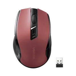 myszka-bezprzewodowa-ugreen-mu006-2-4-ghz-bt-5-0-czerwona