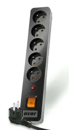 listwa-zasilajaca-acar-x5-przeciwprzepieciowa-5-gniazd-3-m-czarna-w0180