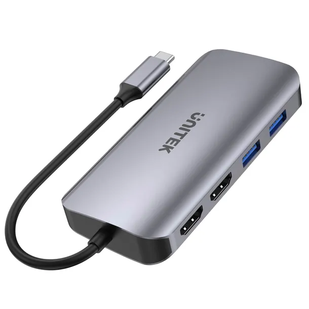 hub-unitek-8-in-1-usb-c-hub-with-dual-monitor-100w-power-delivery-and-card-liczba-portow-8