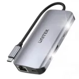 hub-unitek-8-in-1-usb-c-hub-with-dual-monitor-100w-power-delivery-and-card-liczba-portow-lan-rj-45-8