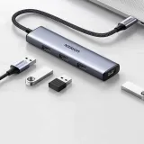 hub-usb-typ-c-4x-usb-3-2-gen-1-ugreen-srebrny-cm473-20841-waga-z-opakowaniem-0-094-kg