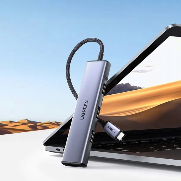 hub-usb-typ-c-4x-usb-3-2-gen-1-ugreen-srebrny-cm473-20841-kod-producenta-cm473