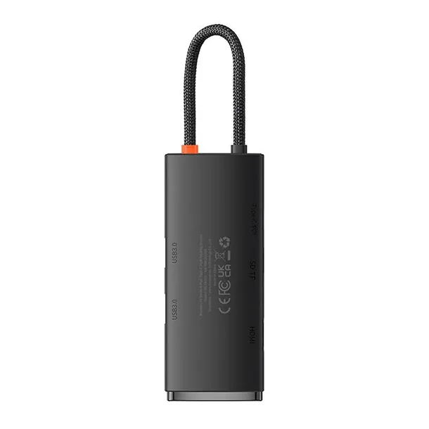 hub-baseus-os-lite-6-port-typ-c-do-hdmi-usb3-0-2-pd-sd-tf-czarny-waga-z-opakowaniem-0-15-kg-kod-producenta-wkqx080301