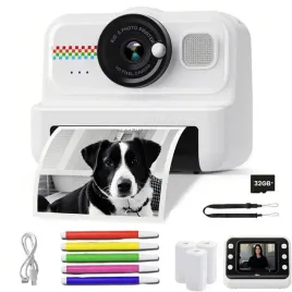 aparat-fotograficzny-cyfrowy-z-drukarka-dla-dzieci-bialy-3-rolka-i-mazaki