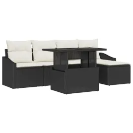 zestaw-sof-na-ogrod-6-szt-czarny-i-kremowy-polirattan