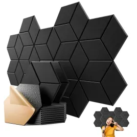 12x-czarne-panele-akustyczne-do-biura-studia-nagran-samoprzylepne