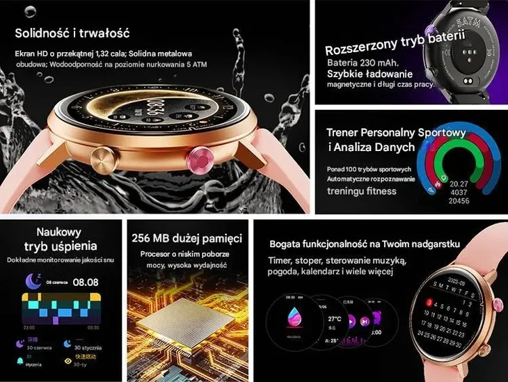 smartwatch-damski-sayberg-w2-stan-nowy-waga-1000-g-rodzaj-cyfrowe