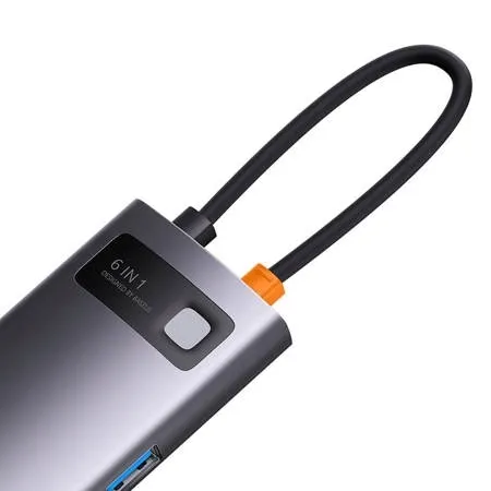 hub-6w1-baseus-starjoy-series-usb-c-do-hdmi-3-x-usb-3-0-usb-c-pd-rj4-waga-z-opakowaniem-0-5-kg-liczba-portow-lan-rj-45-6