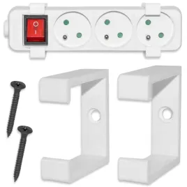 wieszak-uchwyt-na-przedluzacz-sieciowy-listwe-elektryczna-bialy-waski-maly