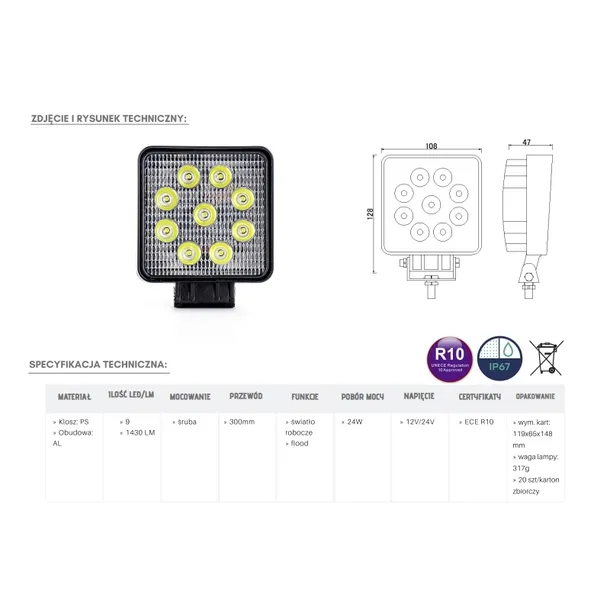 lampa-robocza-kamar-l0077-wersja-europejska