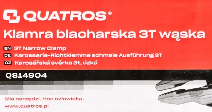 klamra-blacharska-waska-3t-marka-quatros-stan-nowy
