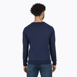 sweter-meski-rossignol-jacquard-crew-neck-dark-navy-l