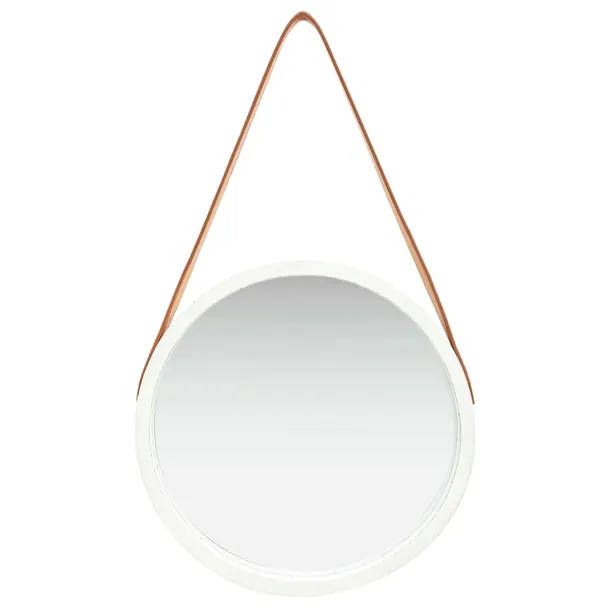 lustro-scienne-na-pasku-40-cm-biale-stan-nowy