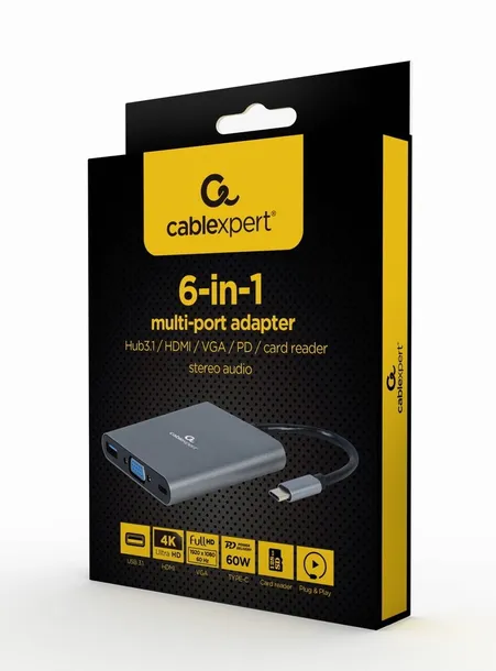 gembird-multi-port-adapter-usb-type-c-6in1-hub3-marka-gembird