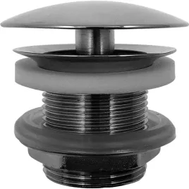 korek-bez-przelewu-okragly-duravit-srebrny