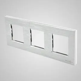 ramka-potrojna-touchme-srebrny