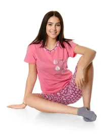cienka-pizamka-damska-bawelniana-lato-koszulka-krotkie-spodenki-10387-1-xxl