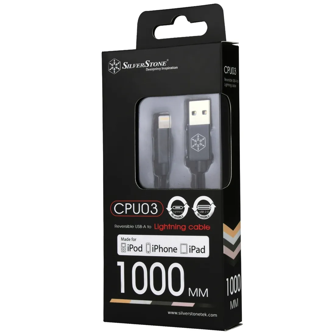 silverstone-cpu03g-obustronny-usb-a-do-l
