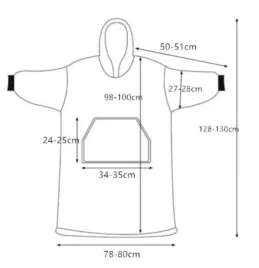 bluza-damska-zolta-polarowa-oversize-z-kapturem-print