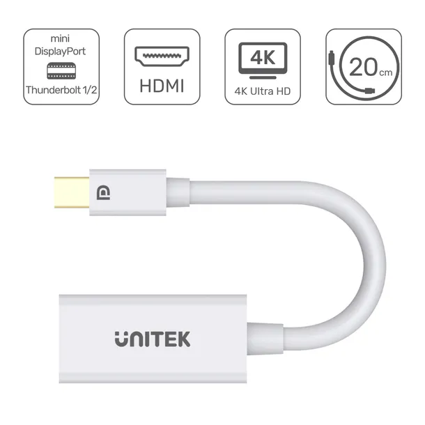 adapter-mini-displayport-hdmi-unitek-marka-unitek