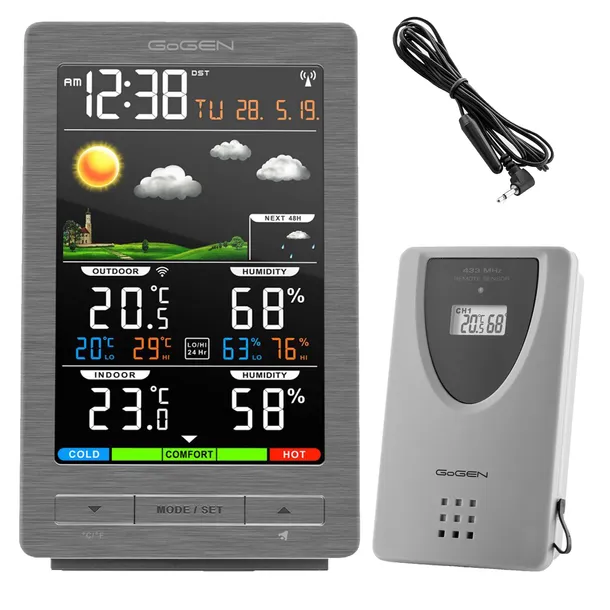 stacja-pogody-pogodowa-bezprzewodowa-higrometr-dcf-zalaczone-wyposazenie-bezprzewodowy-czujnik